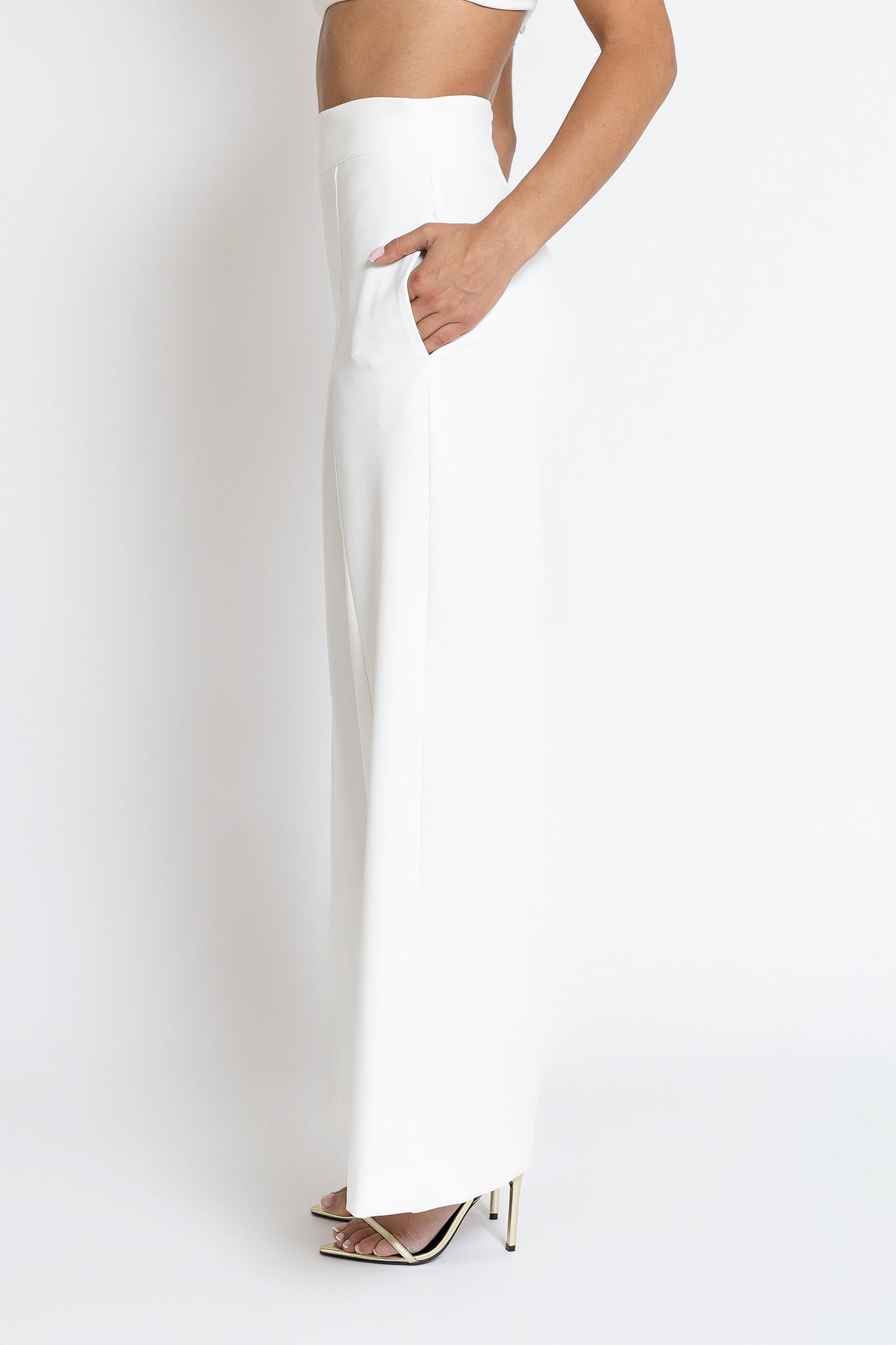 Tailored Pants - Ivory